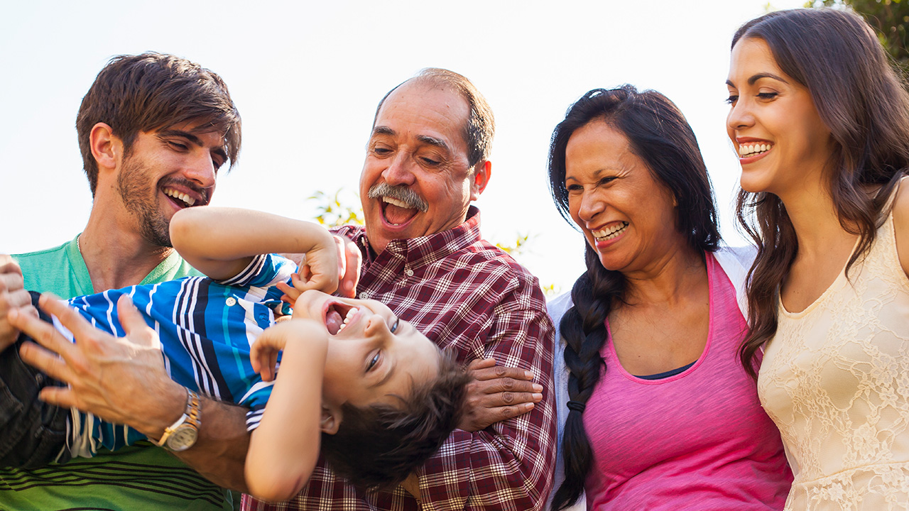 Generations of family together