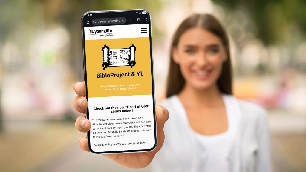 Young Life and BibleProject lent resourcces