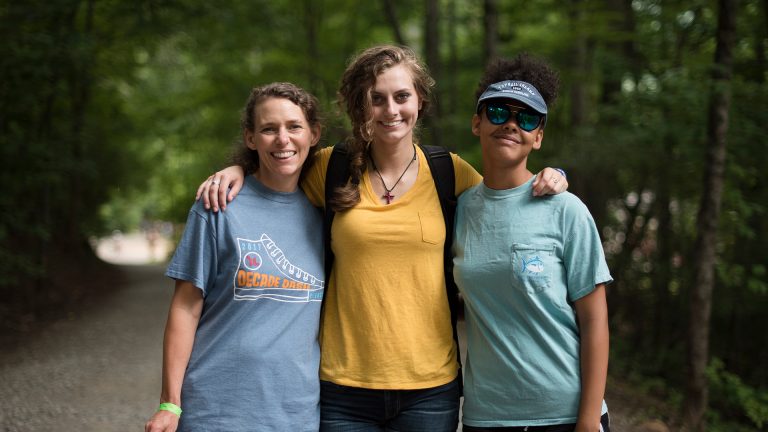 three female Young Life women