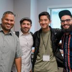 group of leader with young men from Philly
