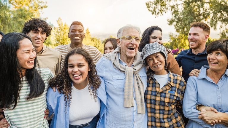 retirees with teenagers
