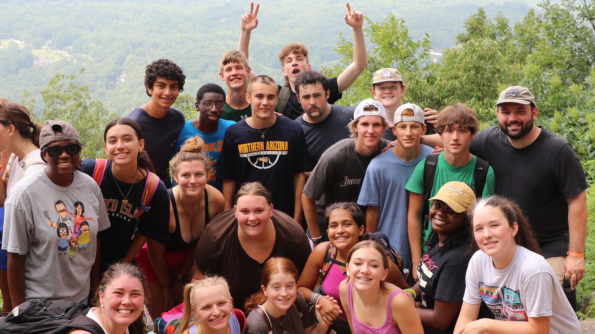 Kids at Young Life camp
