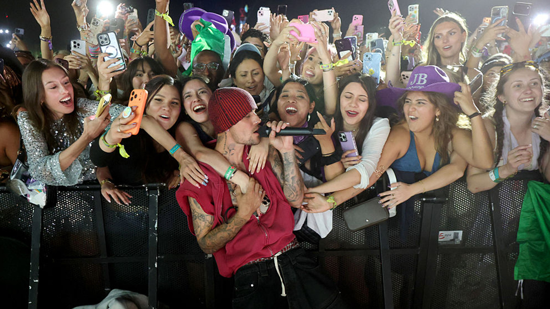 justin beiber at Coachella 2026