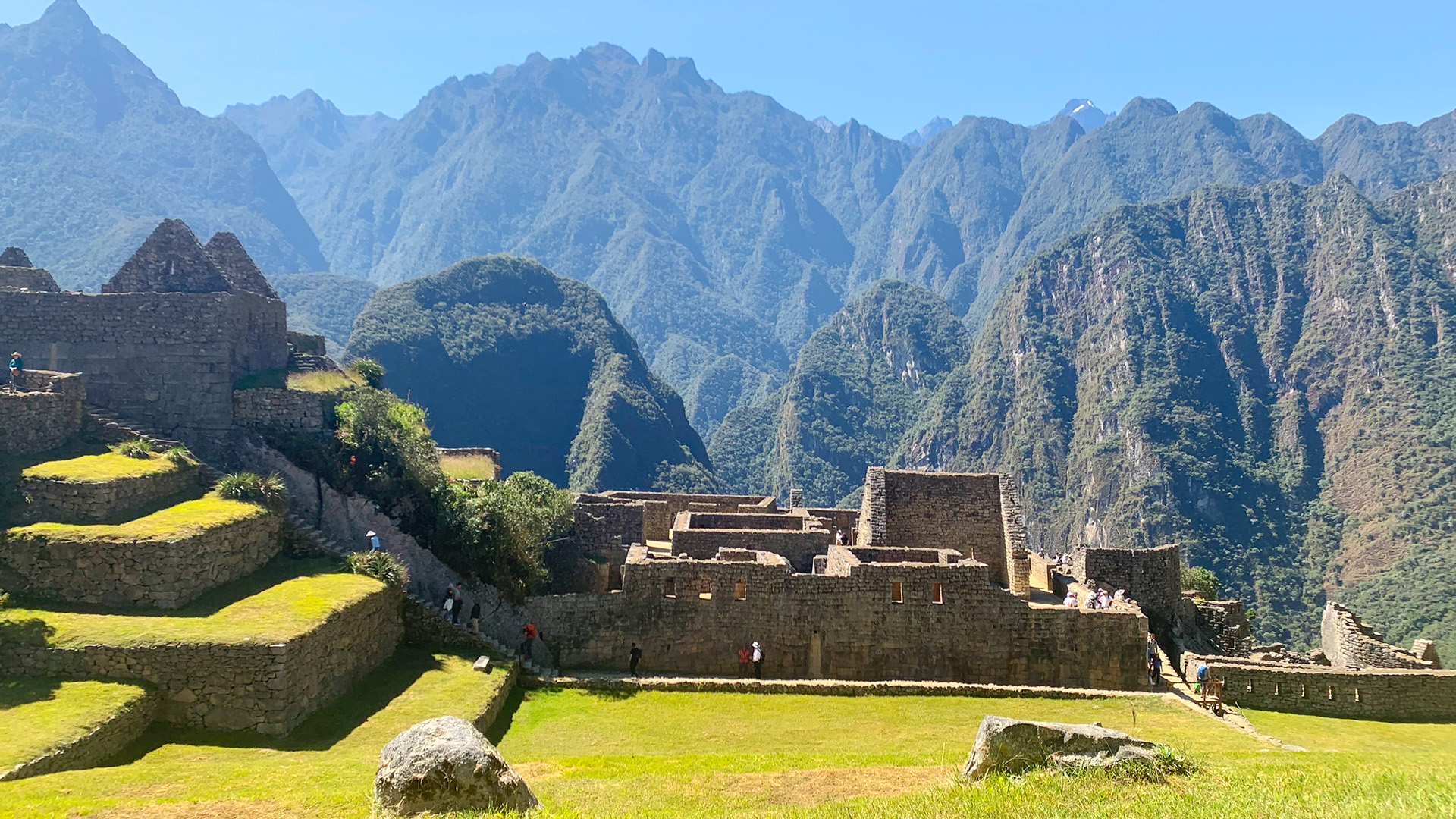Machu Picchu on an expeditions trip