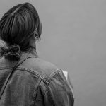 girl looking to the future