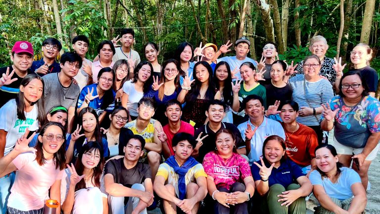 Young adults with Young Life Philippines