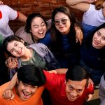 group of teenagers in the Philippines