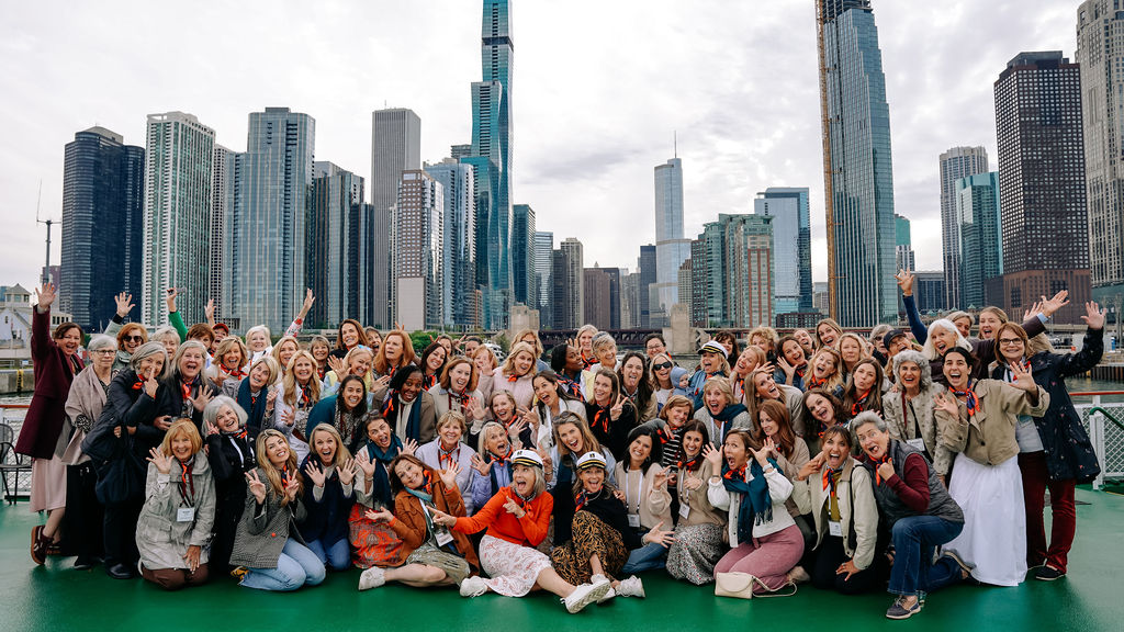 women at The Circle event in Chicago